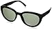 Pepper's Women's Sookie Round Sunglasses,Shiny Black,51 mm