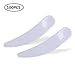 G2PLUS100 PCS Cosmetic Spoon Spatula, Disposable Makeup Scoop, Facial Brush Spoon, 2.3'' Plastic Spoon Stick