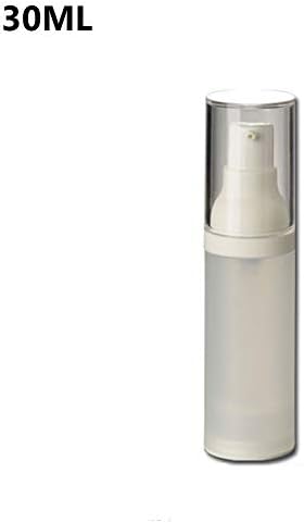 Empty Airless Pump Bottles|Travel Lotion Pump Containers|Airless Lotion Dispenser,for Refillable Cosmetic Bottle，Travel (30ML)