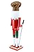 Clever Creations Golfer 15 Inch Traditional Wooden Nutcracker, Festive Christmas Décor for Shelves and Tables