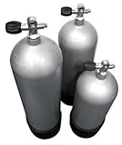 Asahi HP 120 cu ft Steel Scuba Diving Tank Air Cylinder with Valve and Boot 3500 PSI Scuba Dive Diving Diver Authorized Dealer Full Warranty