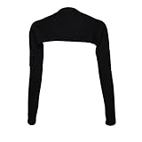 Edal Hayaa Fashion One Piece Sleeves Arm Cover Shrug Bolero Hijab Muslim Black