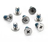 Bluecell Repair Replacement Screws for Unibody Apple Macbook Regular White 13