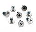 Bluecell Repair Replacement Screws for Unibody Apple Macbook Regular White 13