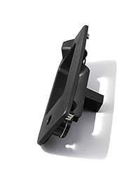 Eway   Asa trasera para cámara de seguridad Chevrolet Silverado GMC Sierra 1500 2007 2013 2500 3500 Heavy Duty 2007 2014 impermeable, línea de guía desmontable, cámara de marcha atrás (negro, 1 paquete)