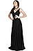KOH KOH Womens Long Sleeveless Flowy Bridesmaid Cocktail Evening Gown Maxi Dress