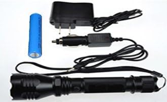 Joinwin® CREE LED K8 Flashlight Torch Lamp Charger 18650 500 lumen 5W, 3 switch Mode with 18650 Battery AC Car Charger