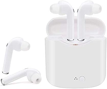 Wireless Earbuds,Wireless Headphones with Microphone Mini in-Ear Sports Earphones Noise Cancelling Headsets with Portable Charging Case-gs