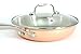 ExcelSteel Professional 8-Piece Triply Cookware Set with Stainless Steel Cast Handles and Knobs, Copper