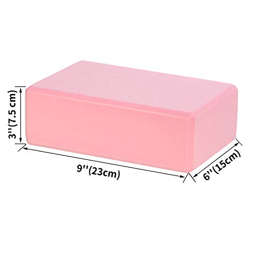 CISMARK-Yoga-Block-Supportive-Latex-Free-EVA-Foam-Soft-Non-Slip-Surface-for-Yoga-Pilates-Meditation-2PCS