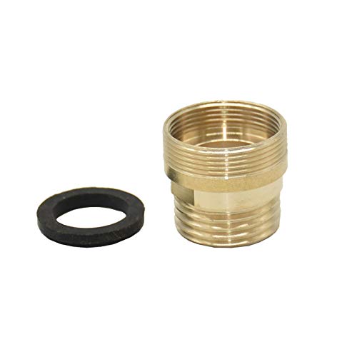 HATOOLHA Garden Faucet Adapter M22 Female/M24 Male Outer Thread To 1/2" Male Tap Accessories Drip Irrigation Fittings Connector for Faucet Adaptor Fitting