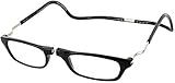 Clic Magnetic XXL Reading Glasses in black, +2.00
