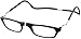 Clic Magnetic XXL Reading Glasses in black, +2.00
