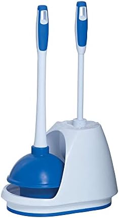 Mr.Siga Bathroom Combo, Set Of 2, Plunger And Toilet Brush
