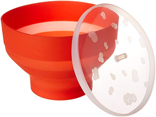 Lekue 0200227R10M050 Microwave Popcorn Popper, XX-Large, Red