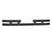 Smittybilt 3 Rear Double Tube Bumper without Hitch (Black) - JB44-R