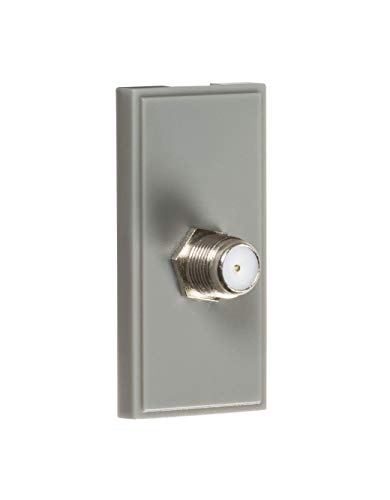 SAT TV Outlet Module 25 x 50mm - Grey en promo sur Amazon