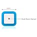 iAVO Soft Blue Glow, 0.5W Plug in Night Lights, Dusk to Dawn Senor, 2 Pieces