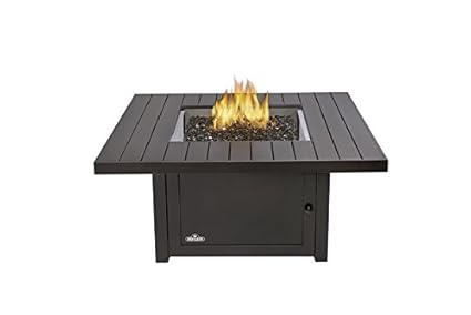 Napoleon Grills Square St. Tropez Patioflame Table, Rustic Bronze