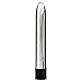 Vibrator, Oomph! 7 Inch Multi-Speed Vibrator Waterproof G-spot Massager AV Vibe Female Masturbation Toy Battery Included- Silver