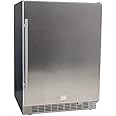 EdgeStar CBR1501SLD 5.49 Cu. Ft. EdgeStar 142 Can Built-in Stainless Steel Beverage Cooler