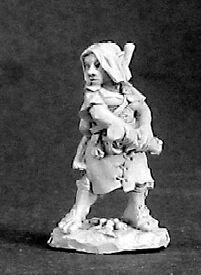 Reaper Miniatures Melantha, Female Halfling #03234 Dark Heaven Unpainted Metal