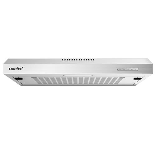 ' KWH-SLIF17SS-60 LED,Hotte aspirante 60 cm, sous comptoir, 2 modes d'aspiration - 3 niveaux de vitesse -Argenté