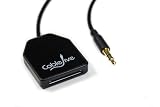 CableJive dockBoss Smart Audio Input Adapter for iPhone, iPod, and iPad Docks, 2.5 feet