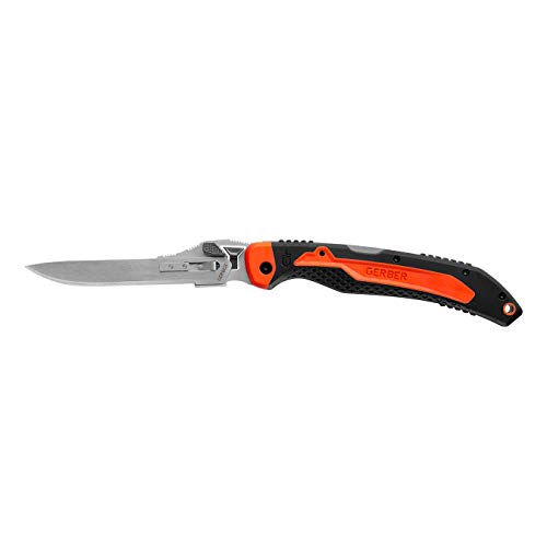 Gerber Vital Big Game Folder - Tool-less Exchangeable Blade Hunting Knife w/ Sheath [31-003053] - Thumbnail 5
