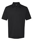 DRI-EQUIP Mens Dry-Wicking Performance 3-Button Golf Polos Polos in 20 Colors