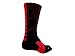 Nike Lebron Men's Hyper Elite Cushioned Crew Socks Large (shoe size 8-12) (Black)