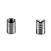 Dsycar Black Skull Style Bike Motorcycle Car Tire Valve Stem Caps - 4Pcs/Box - Black -