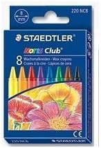 STAEDTLER8 Wax Crayons Brilliant Colours