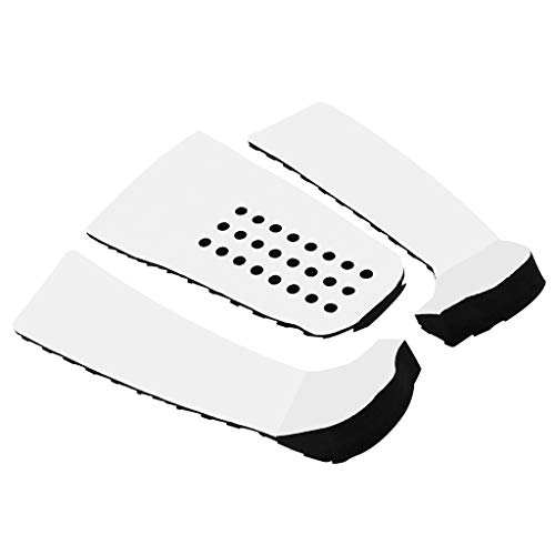 Meanhoo Surfboard Traction Pads, 1 Pcs Non Slip Grip Surf Stomp Pad with 3M Adhesive for Surfing, Skimboards, Paddle Board, Longboard, Shortboard, Black - Thumbnail 4