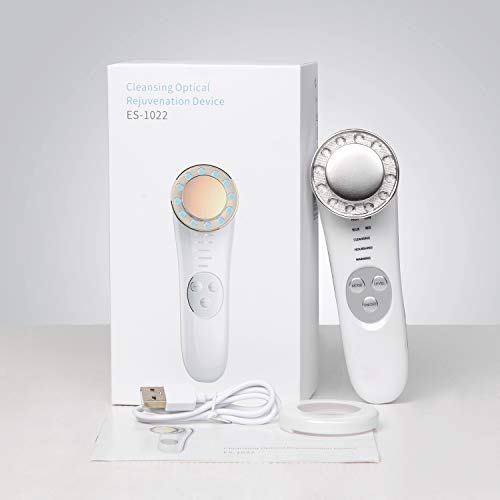 Facial massager - 7 in 1 Face Cleaner Lifting Machine - EMS face massager - Promote face Cream Absorption - Skin care tools - Lift & Firm Tighten Skin Wrinkles