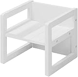 Roba Children's Stool, White Wood, 3 Heights, Max 60kg, 9 Months+ view 10