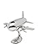 GODINGER SILVER ART Airplane Shaker on Stand