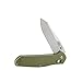 Firebird Knife GANZO F7562 Pocket Folding Hunting Knife G-10 Handle SS Blade (Green)