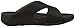 FitFlop Men's Xosa in Leather Slide Sandal, All Black, 10 M US