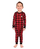 LazyOne Kid's Flapjack Onesies - Decorative Trapdoor (6, Bear Cheeks)