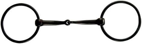 Coronet Black Sweet Iron Loose Ring Snaffle Bit