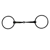 Coronet Black Sweet Iron Loose Ring Snaffle Bit