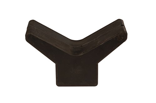 attwood Universal Rubber Bow Stop, Black, 3″ X 3″ (11201-1)