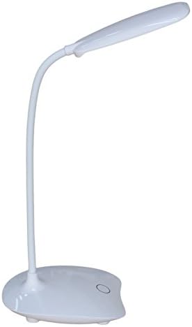 Desk Lamp/Eye-care Dimmable Table Lamp/Touch Control Lamp/USB Rechargeable Lamp, White