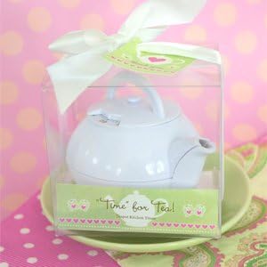 Time for Tea Teapot Timer - Baby Shower Gifts &amp; Wedding Favors (Set of 72)