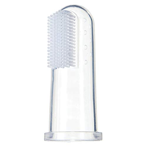 image for Baby Buddy Brilliant Baby Finger Toothbrush - Silicone Gum Massager an