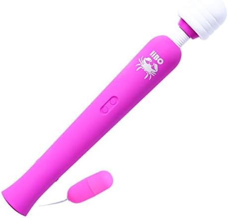 Tauren Wand Waterproof Rechargeable Therapeutic Massager Personal Handheld Wand Massager with Vibrates Egg Toys for Women 8 Powerful Speeds 100% Silicone Wireless Vibrator