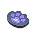 FACEFOODING Claw Care PET Nail File, 2 Sides File, Comfort Grip, Purple Plastic, Coarse & Fine Grit