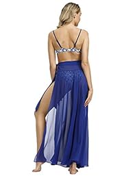 Traje de baño para dama Changuan Sarong Wrap Cover Up Summer Beach Maxi Skirt Swimwear