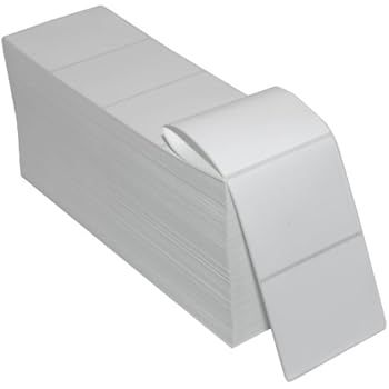 Amazon.com : 20 Rolls of 500 4x3 Direct Thermal Labels Zebra 2844